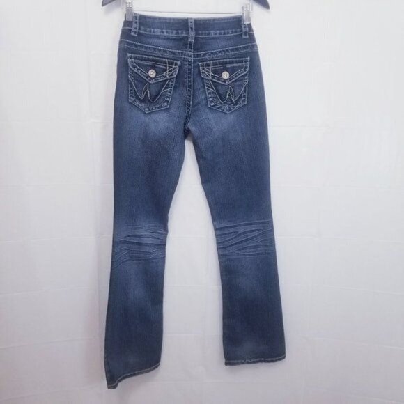 Warehouse One Contour Boot Cut Jeans - Picture 3 of 7